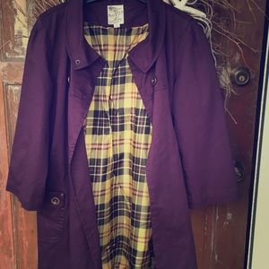 Tulle by Anthropologie, lightweight trench